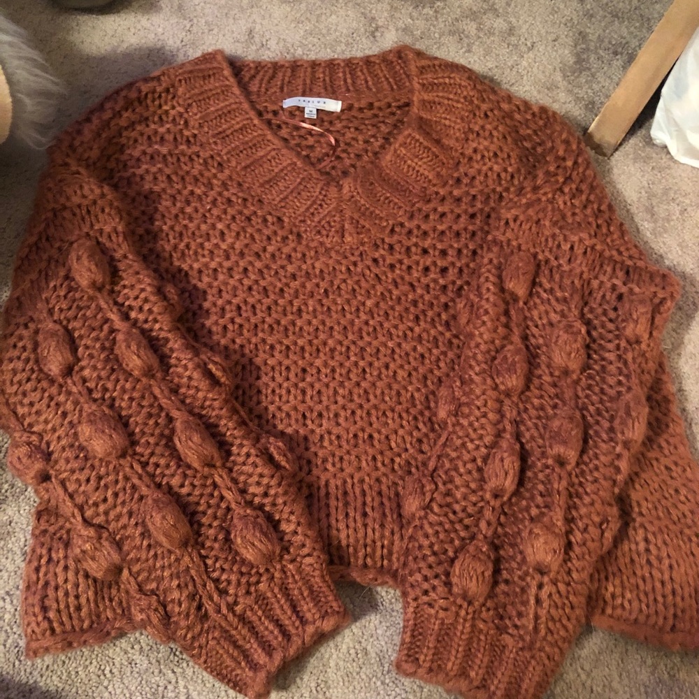 Pink Lily heavy knit oversized sweater
